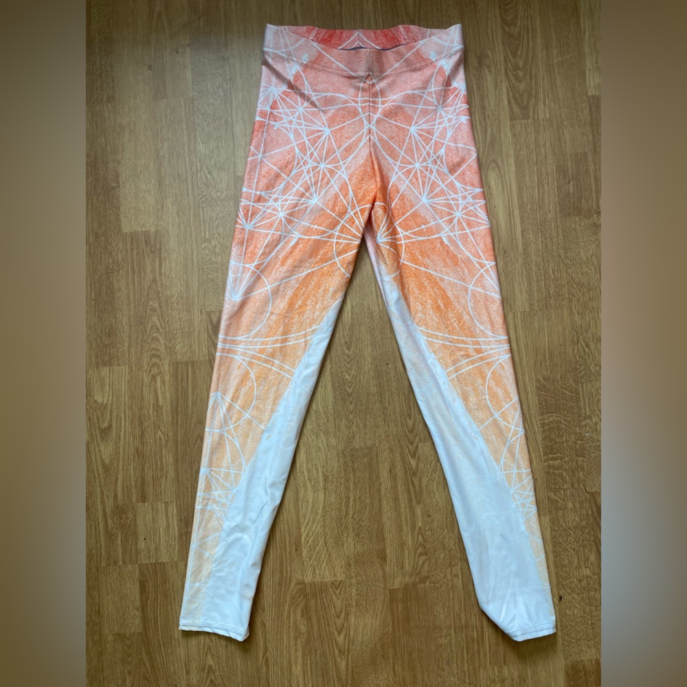 Metatrons Cube Sacred Geometry Yoga Pants/leggings